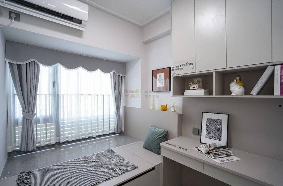 【實景案例】保利和悅春風四居室：把‘少即是多’玩到了極致”